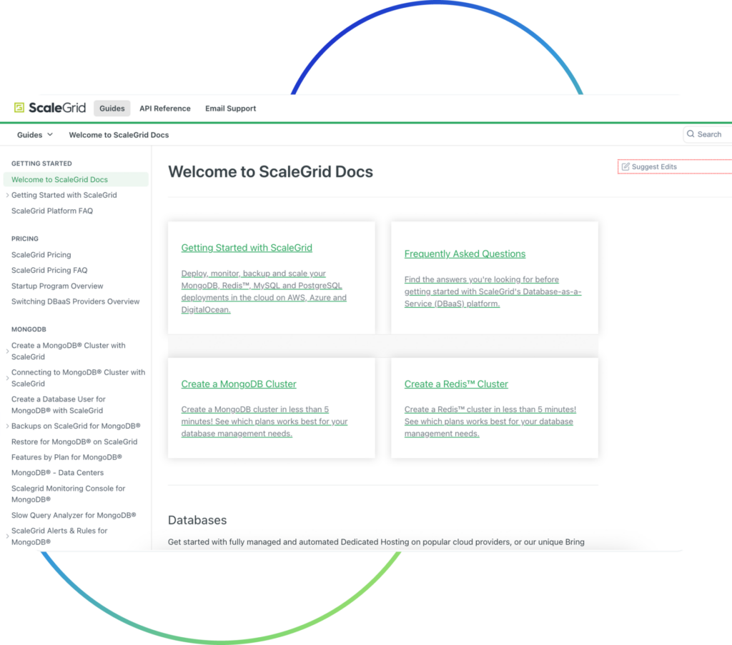 documentation page scalegrid
